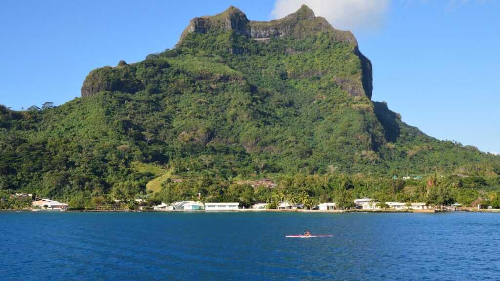 Drone Shot of Mount Pahia