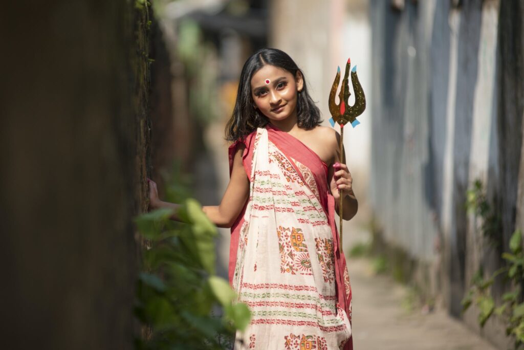 Photo Of Girl Wearing Traditional Dress